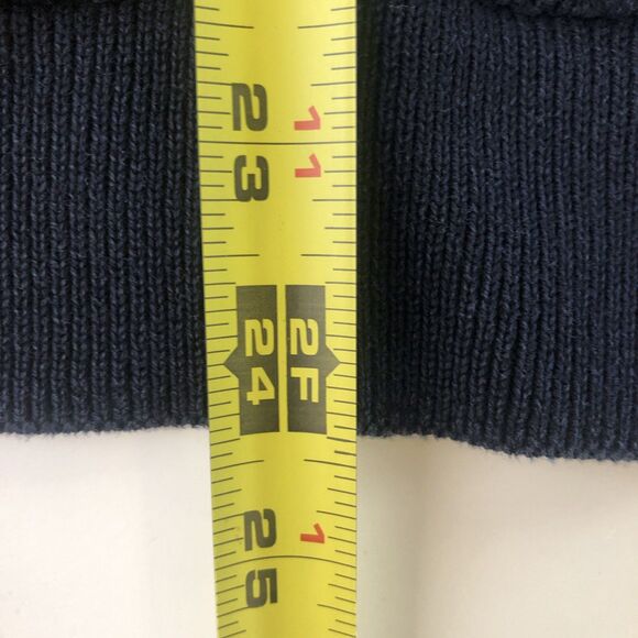 Anthropologie Saturday Sunday V-Neck Cable Knit Button Detail Sweater XS NWT - Picture 7 of 13